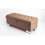 Tufted Storage Bench